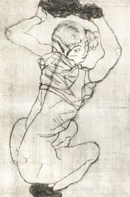 Egon Schiele - studie