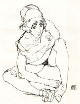 Egon Schiele - studie