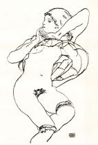 Egon Schiele - studie