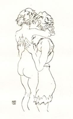 Egon Schiele - studie