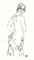 Egon Schiele - studie