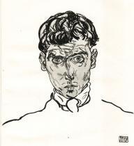 Egon Schiele - studie