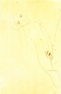 Egon Schiele - studie