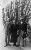 Kafkovy rodiče a jeho strýc Siegfried Löwy