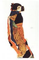 Egon Schiele: Tanečnice Moa, 1911