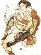 Egon Schiele: Dvojice, 1915