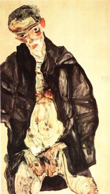 Egon Schiele: Masturbace, 1911
