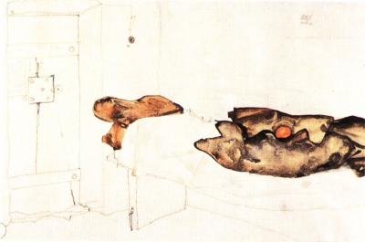 Egon Schiele: Jeden pomeranč byl jediným světlem, 1912