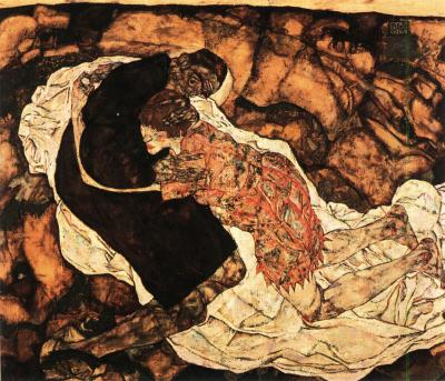 Egon Schiele: Smrt a dívka, 1915/16
