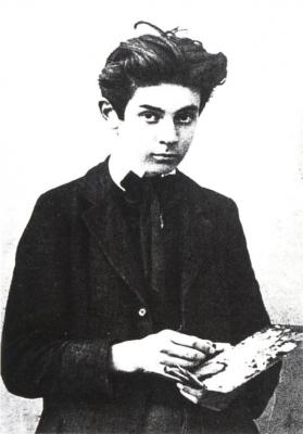Egon Schiele studentem akademie, 1906
