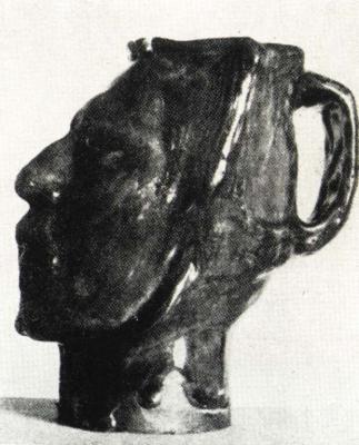 Váza Gauguin (pohled z boku)