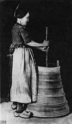 Žena s máselnicí