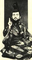 Henri de Toulouse-Lautrec oblečený jako samuraj
