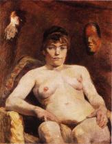 Tlustá Marie nebo Venuše z Montmartru. Olej na plátně. 1884. 79&nbsp;&times;&nbsp;64. Muzeum Von der Heydta, Wuppertal.