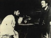 Henri de Toulouse-Lautrec a Lucien Métivet v Mirlintonu.