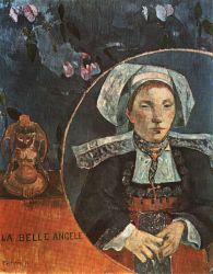 Krásná Ang&egrave;le. Olej na plátně. 1889. 92&nbsp;&times;&nbsp;72. Louvre, Paříž.